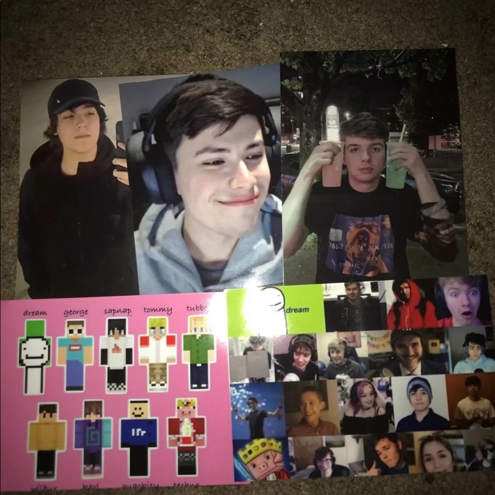 Set of 5 dream smp pictures!